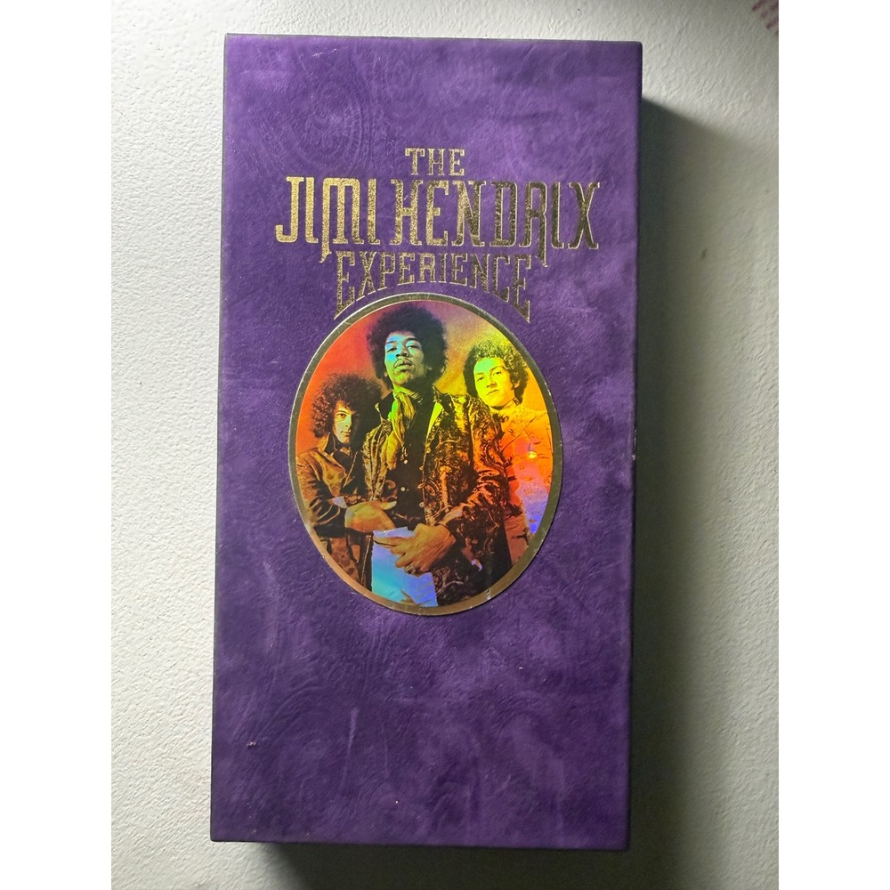 The Jimi Hendrix Experience Purple Velvet 4-CD Box Set Rare Recordings Booklet